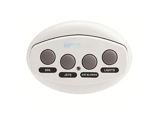 Pentair iS4 Spa-Side Remote 4 Button White 250' Cable Pentair iS4 Spa-Side Remote 4 Button White 250' Cable